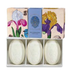 set 3 jabones IRIS 150 gr
